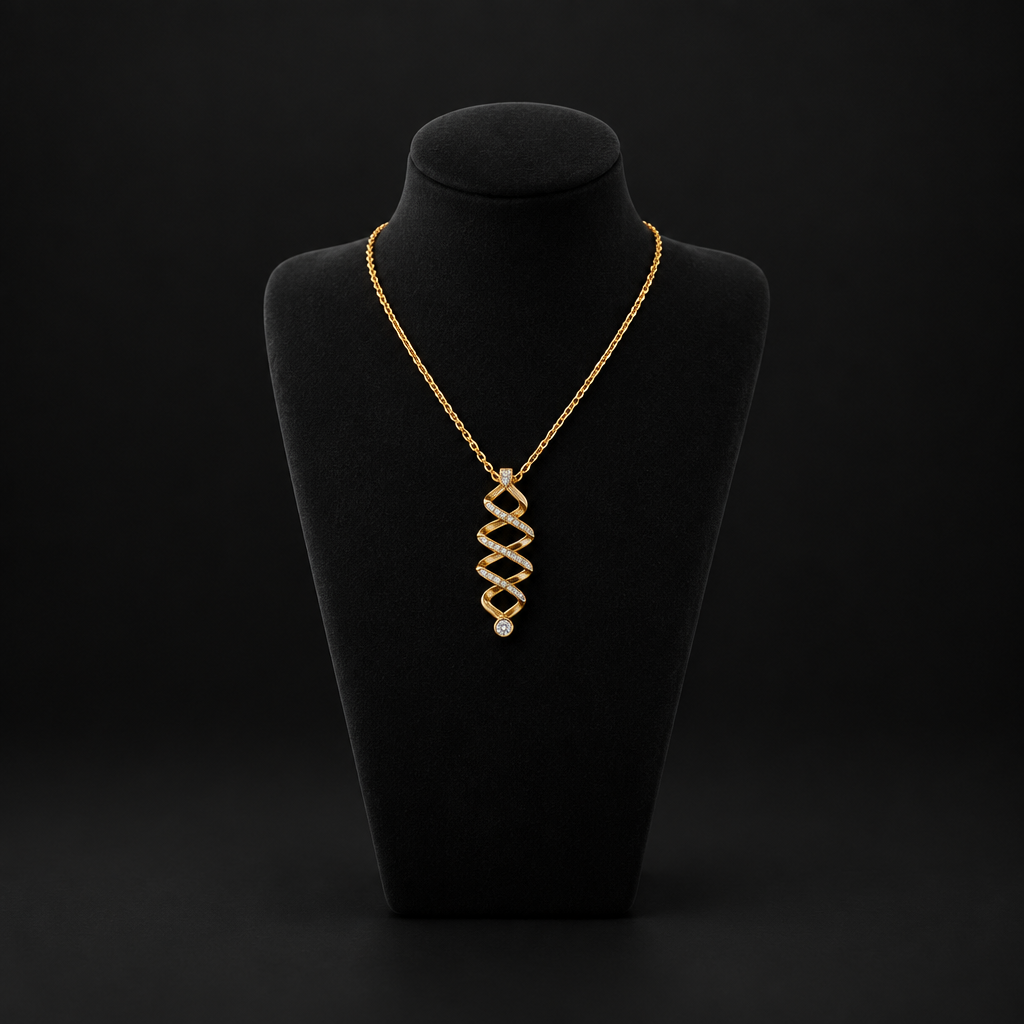 Gold pendant