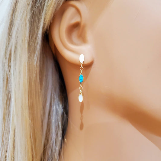 18K Yellow Gold Earrings