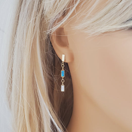 Yellow Gold Earrings