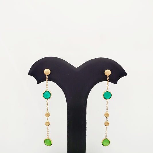 18K Yellow Gold Earrings